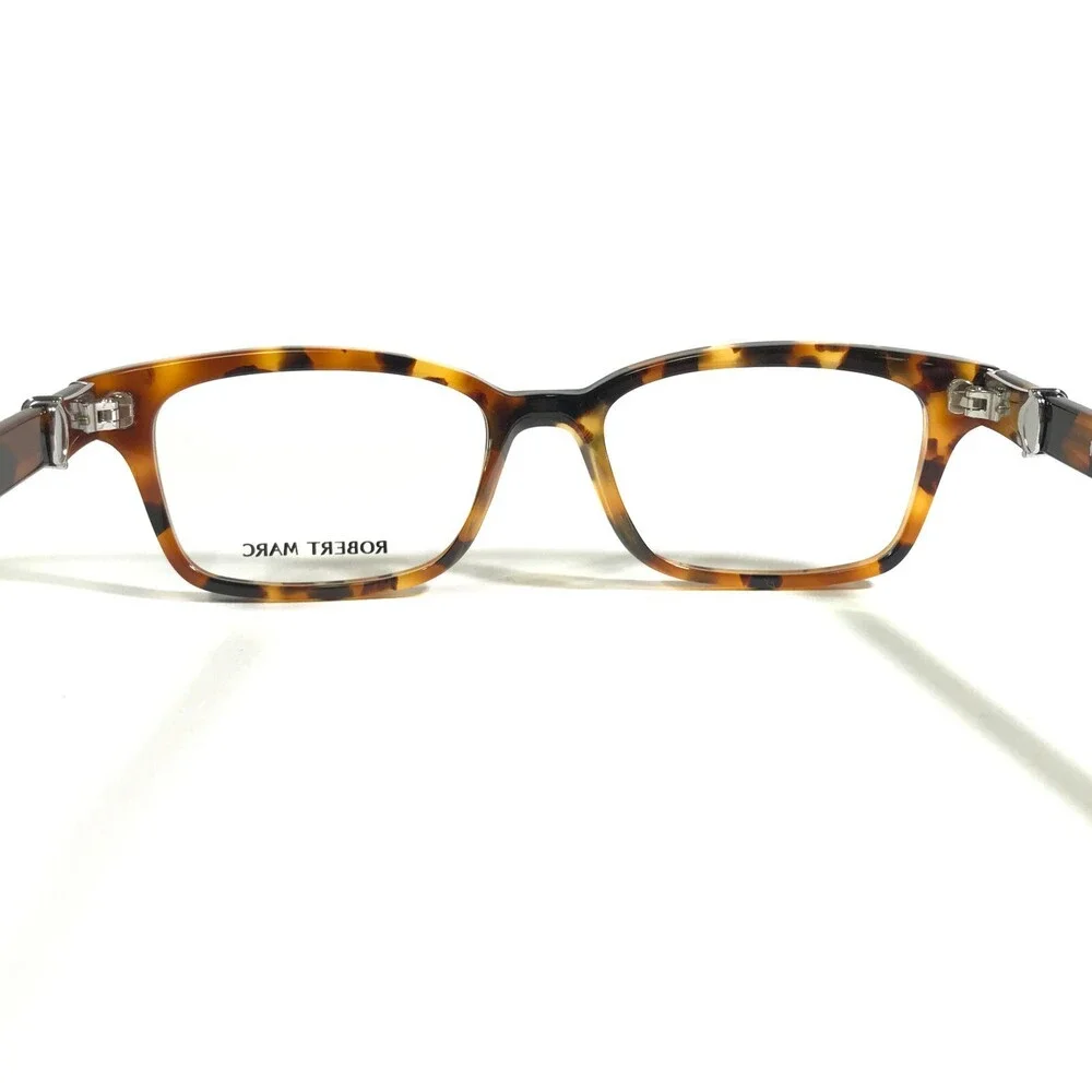Robert Marc 802-246 Eyeglasses Frames Tortoise Rectangular Full Rim 48-18-135